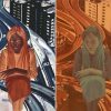 <i>Ubiqua</i> (diptych), 1998. Oil on linen (left panel), Ilfochrome (right panel), cm 70 x 94